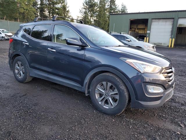 5XYZU3LB7FG295000 - 2015 HYUNDAI SANTA FE S BLUE photo 4