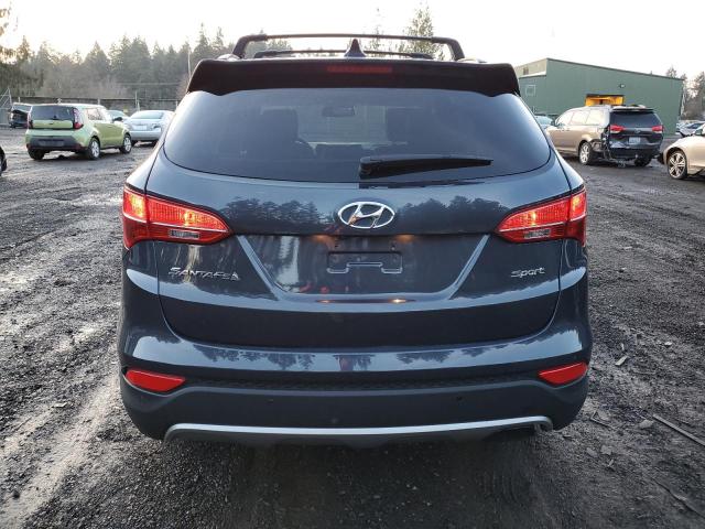 5XYZU3LB7FG295000 - 2015 HYUNDAI SANTA FE S BLUE photo 6