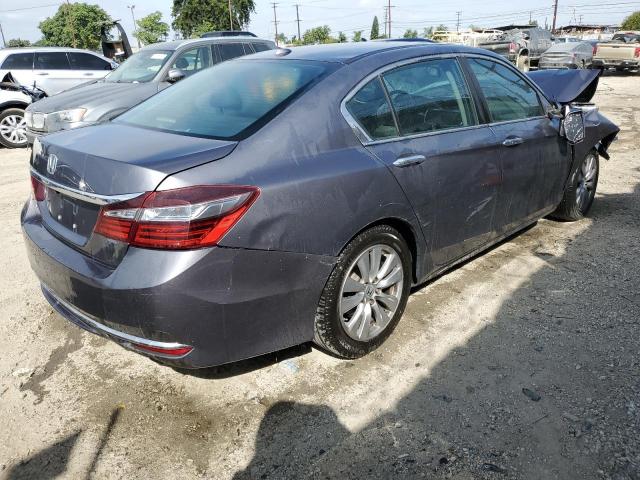 1HGCR2F89GA231142 - 2016 HONDA ACCORD EXL GRAY photo 3