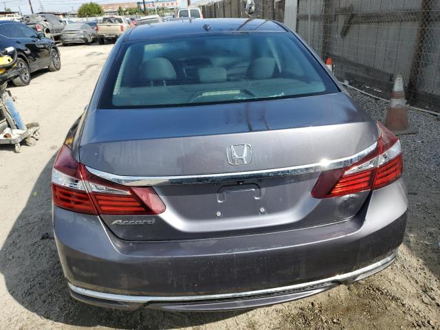 1HGCR2F89GA231142 - 2016 HONDA ACCORD EXL GRAY photo 6