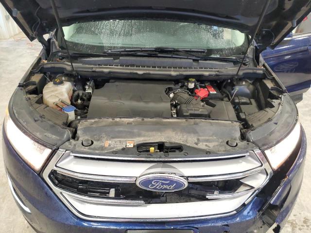 2FMPK4J81GBC20045 - 2016 FORD EDGE SEL BLUE photo 11