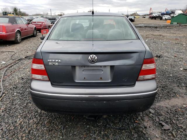 3VWSK69M44M033319 - 2004 VOLKSWAGEN JETTA GLS GRAY photo 6