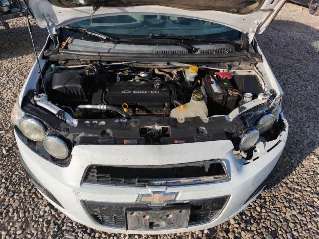 1G1JC6SH0F4109229 - 2015 CHEVROLET SONIC LT WHITE photo 11