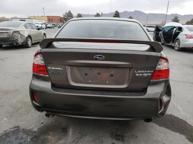 4S3BL676284216806 - 2008 SUBARU LEGACY GT LIMITED BROWN photo 6