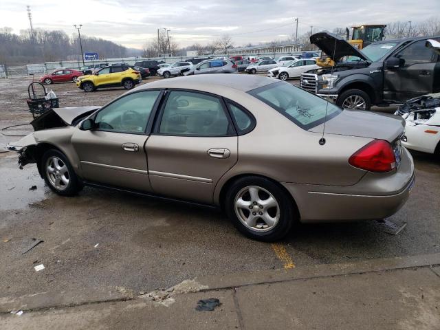 1FAFP53U03A101299 - 2003 FORD TAURUS SE CREAM photo 2