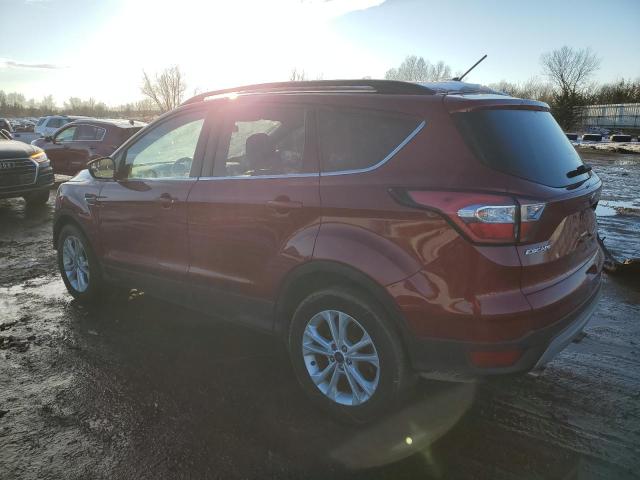 1FMCU0HD3JUA81591 - 2018 FORD ESCAPE SEL RED photo 2