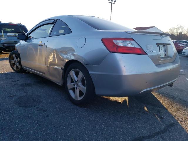 2HGFG12886H513159 - 2006 HONDA CIVIC EX SILVER photo 2