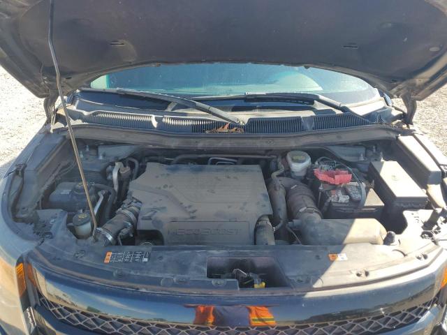 1FM5K8GT2FGA44396 - 2015 FORD EXPLORER SPORT ნაცრისფერი ფოტო 12