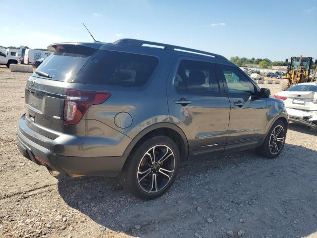 1FM5K8GT2FGA44396 - 2015 FORD EXPLORER SPORT ნაცრისფერი ფოტო 3