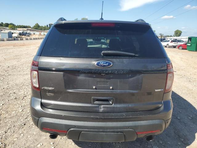1FM5K8GT2FGA44396 - 2015 FORD EXPLORER SPORT ნაცრისფერი ფოტო 6