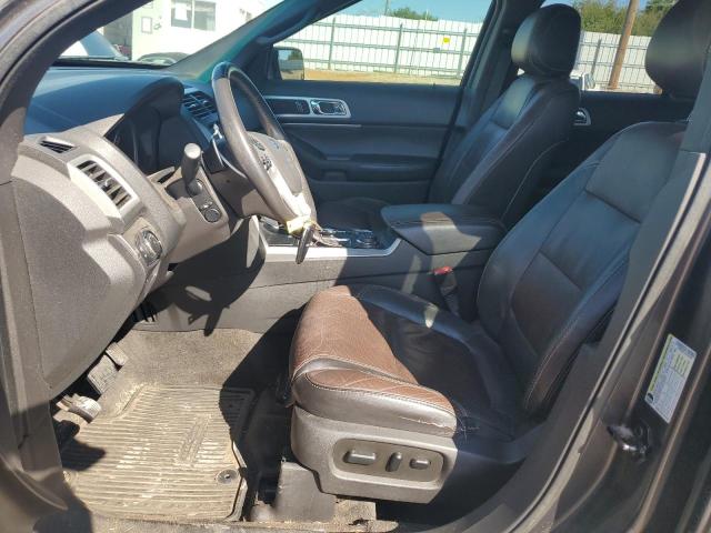 1FM5K8GT2FGA44396 - 2015 FORD EXPLORER SPORT ნაცრისფერი ფოტო 7