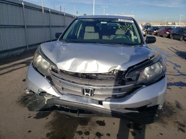 2HKRM4H31CH628450 - 2012 HONDA CR-V LX SILVER photo 5