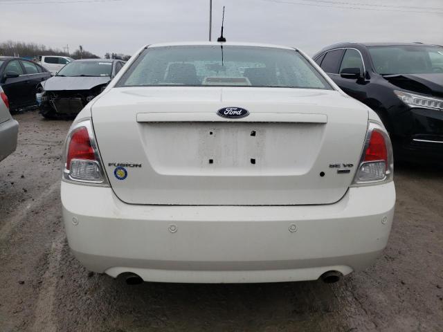 3FAHP01148R211547 - 2008 FORD FUSION SE WHITE photo 6