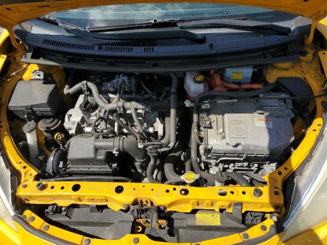 JTDKDTB35E1073341 - 2014 TOYOTA PRIUS C 黄色 照片 11