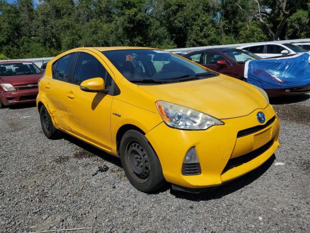 JTDKDTB35E1073341 - 2014 TOYOTA PRIUS C 黄色 照片 4
