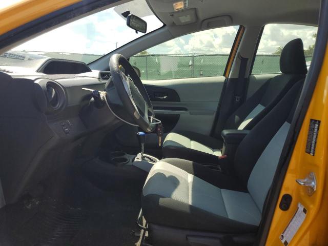 JTDKDTB35E1073341 - 2014 TOYOTA PRIUS C 黄色 照片 7