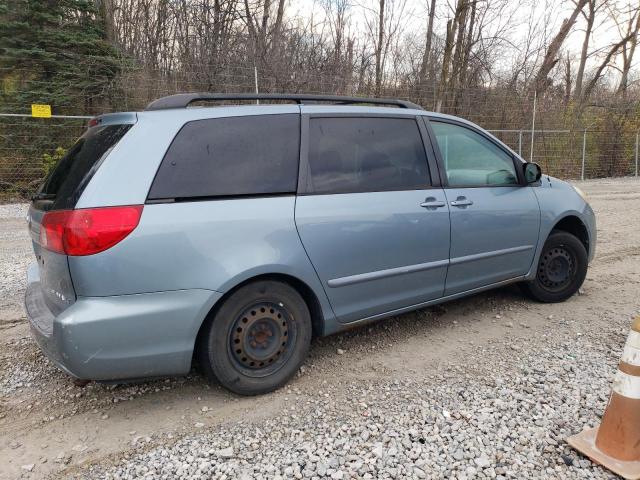 5TDZA23C76S572467 - 2006 TOYOTA SIENNA CE BLUE photo 3