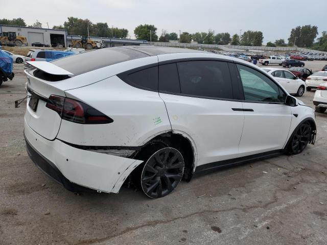7SAXCDE56NF361164 - 2022 TESLA MODEL X WHITE photo 3