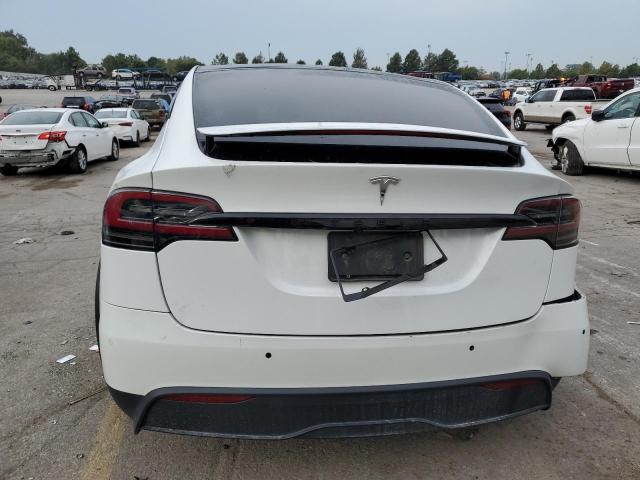 7SAXCDE56NF361164 - 2022 TESLA MODEL X WHITE photo 6