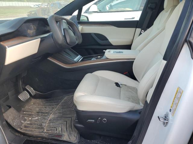 7SAXCDE56NF361164 - 2022 TESLA MODEL X WHITE photo 7