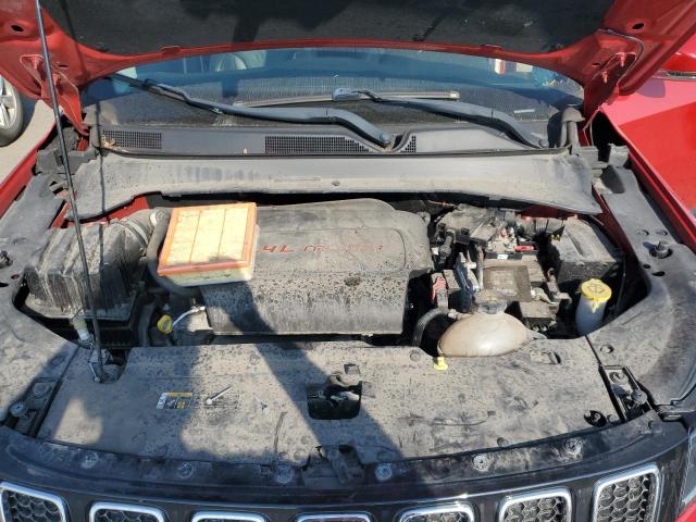 3C4NJDCB4JT266357 - 2018 JEEP COMPASS LIMITED 红色 照片 12