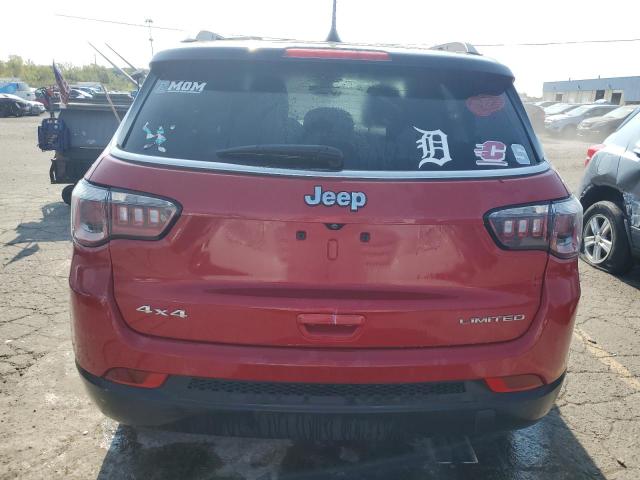 3C4NJDCB4JT266357 - 2018 JEEP COMPASS LIMITED 红色 照片 6