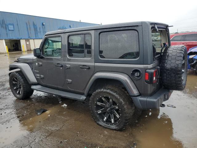 1C4HJXEN0KW514931 - 2019 JEEP WRANGLER U SAHARA Сұр фото 2