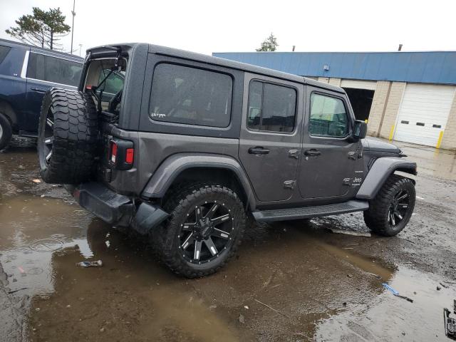 1C4HJXEN0KW514931 - 2019 JEEP WRANGLER U SAHARA Сұр фото 3
