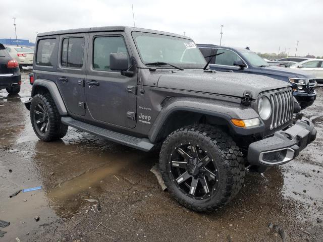 1C4HJXEN0KW514931 - 2019 JEEP WRANGLER U SAHARA Сұр фото 4