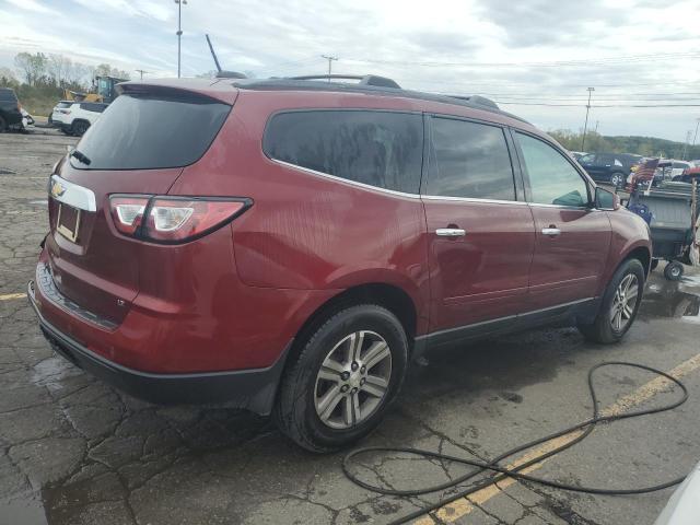 1GNKRGKDXHJ117928 - 2017 CHEVROLET TRAVERSE LT 栗色 照片 3