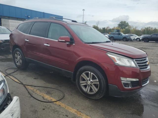 1GNKRGKDXHJ117928 - 2017 CHEVROLET TRAVERSE LT 栗色 照片 4