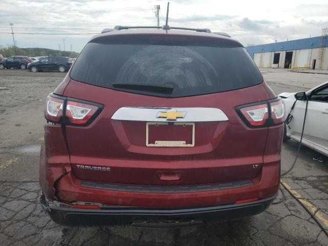 1GNKRGKDXHJ117928 - 2017 CHEVROLET TRAVERSE LT 栗色 照片 6
