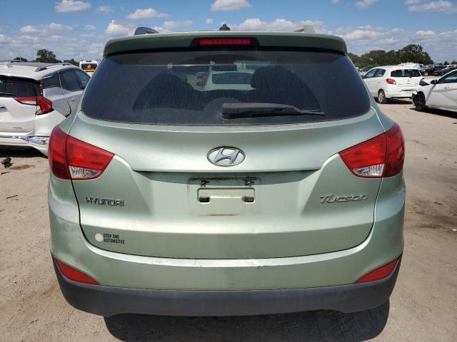 KM8JU3AC6BU300037 - 2011 HYUNDAI TUCSON GLS მწვანე ფოტო 6