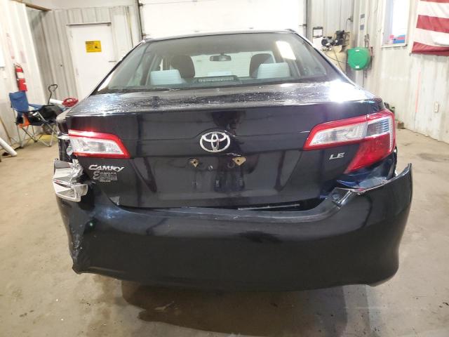 4T4BF1FK3CR170597 - 2012 TOYOTA CAMRY BASE BLACK photo 6