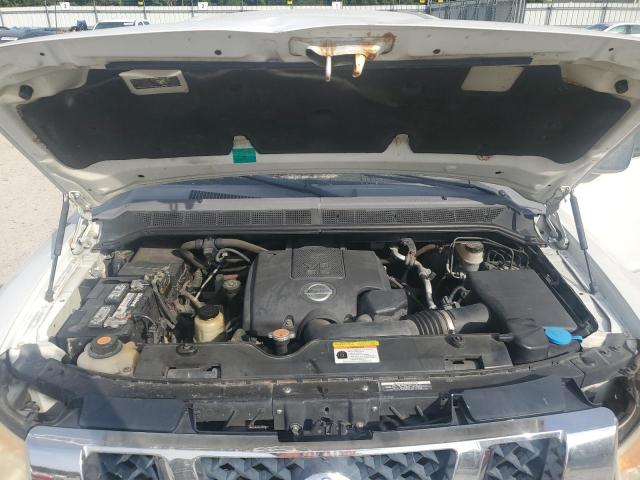 1N6AA07C29N302355 - 2009 NISSAN TITAN XE WHITE photo 11