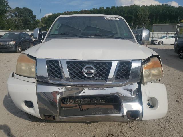 1N6AA07C29N302355 - 2009 NISSAN TITAN XE WHITE photo 5