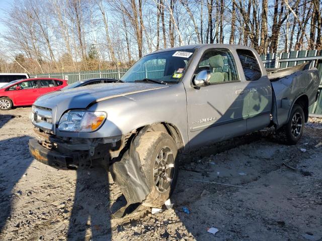 5TBBT44146S486496 - 2006 TOYOTA TUNDRA ACCESS CAB SR5 GRAY photo 1