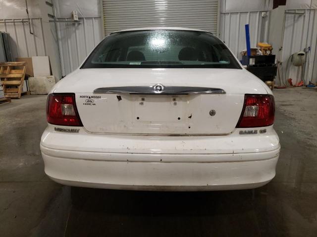 1MEFM50U03G608643 - 2003 MERCURY SABLE GS WHITE photo 6