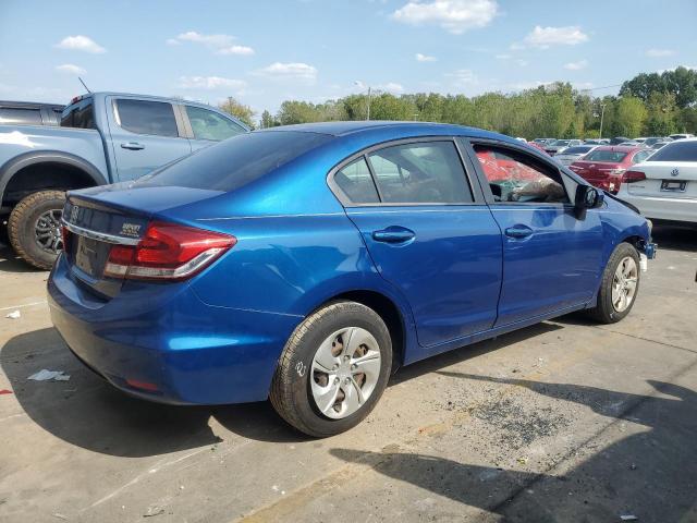 19XFB2F59EE002377 - 2014 HONDA CIVIC LX BLUE photo 3