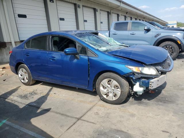 19XFB2F59EE002377 - 2014 HONDA CIVIC LX BLUE photo 4