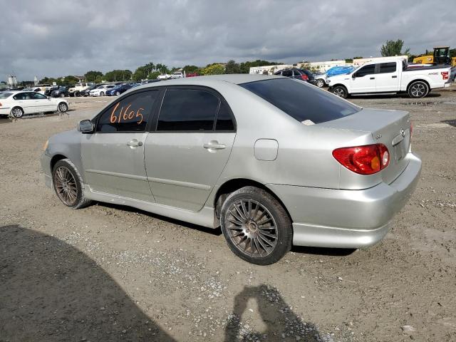 1NXBR32E74Z322816 - 2004 TOYOTA COROLLA CE SILVER photo 2