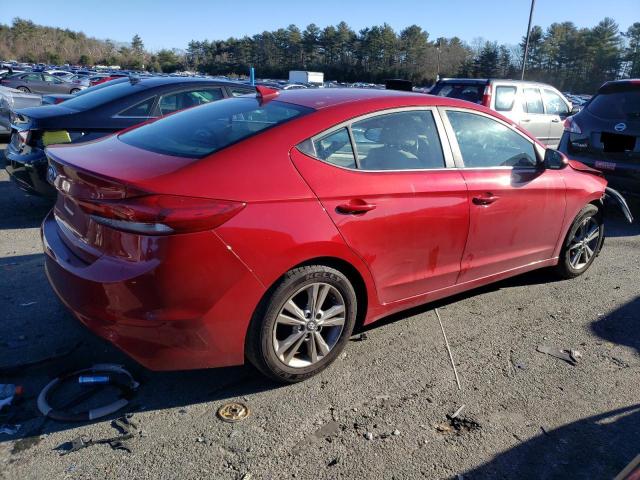 KMHD84LF7HU222780 - 2017 HYUNDAI ELANTRA SE RED photo 3