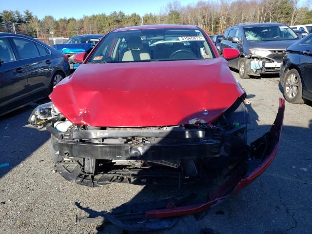 KMHD84LF7HU222780 - 2017 HYUNDAI ELANTRA SE RED photo 5