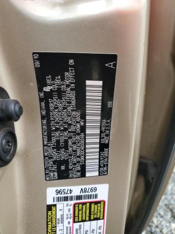 5TDKK3DC4BS082484 - 2011 TOYOTA SIENNA LE GOLD photo 13