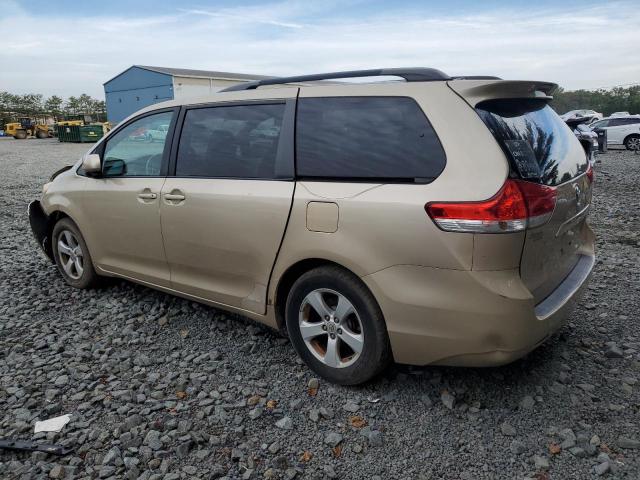 5TDKK3DC4BS082484 - 2011 TOYOTA SIENNA LE GOLD photo 2