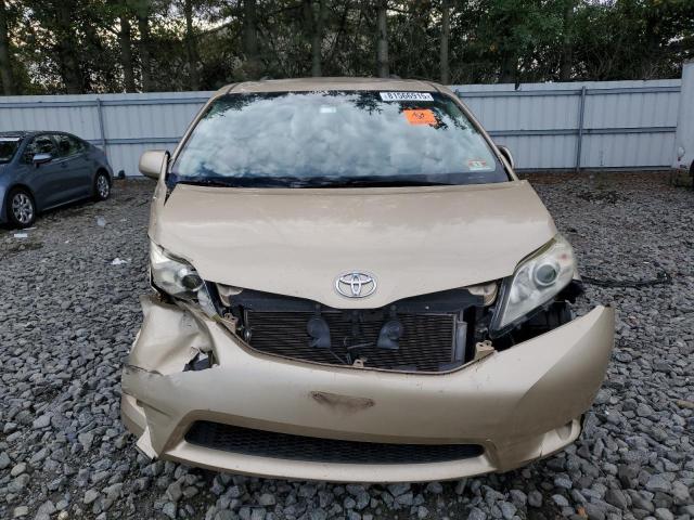 5TDKK3DC4BS082484 - 2011 TOYOTA SIENNA LE GOLD photo 5