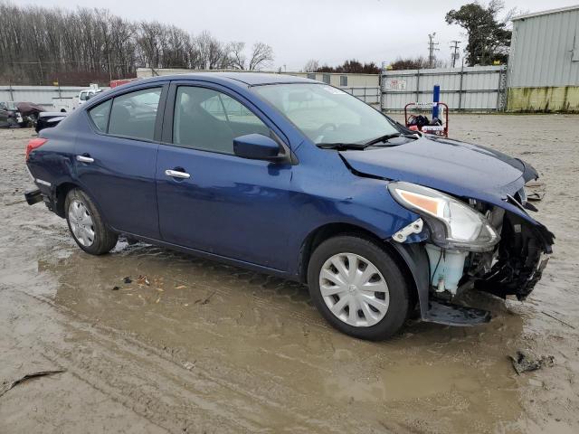 3N1CN7AP0KL816590 - 2019 NISSAN VERSA S BLUE photo 4