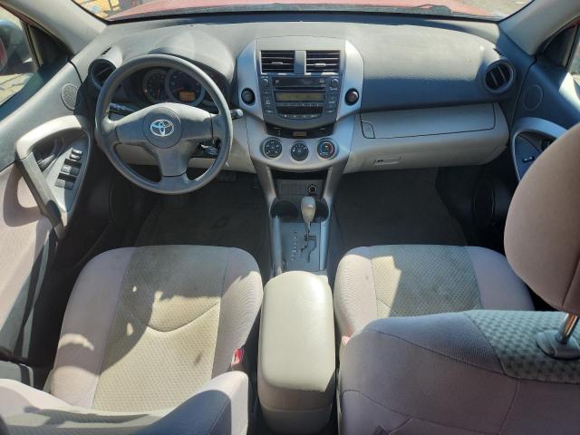 JTMZD33V186072046 - 2008 TOYOTA RAV4 RED photo 8