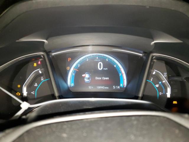 2HGFC1F74GH634611 - 2016 HONDA CIVIC EXL შავი ფოტო 9