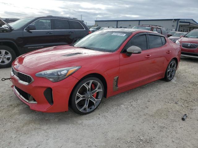 KNAE55LC4J6021522 - 2018 KIA STINGER GT2 RED photo 1